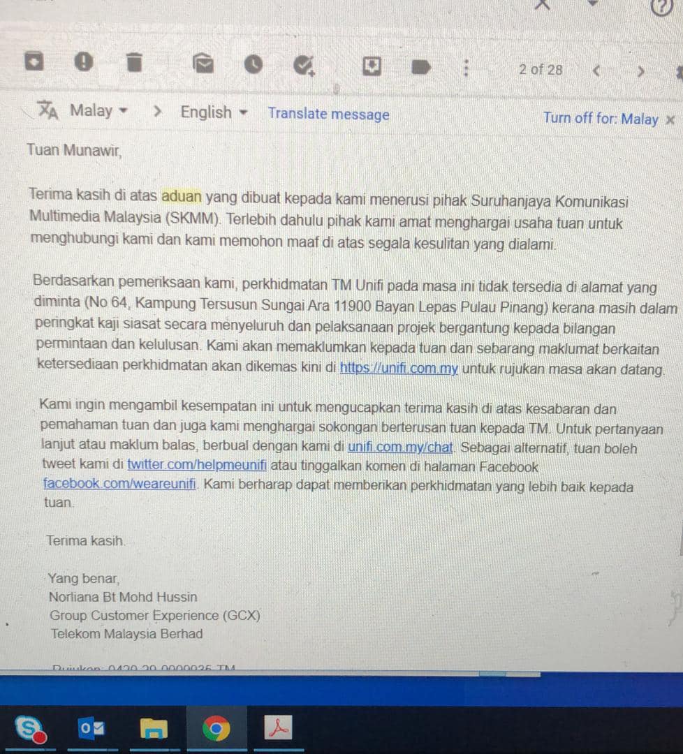 "8Mbps Internet in 'Malaysia's Silicon Valley' " - MP laments over poor coverage