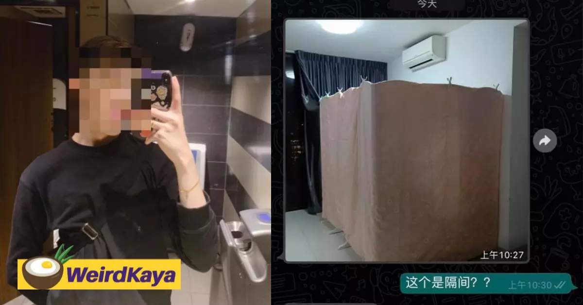 M'sian questions proposed rental fee of RM1.7K for a partitioned ‘room’ in Singapore