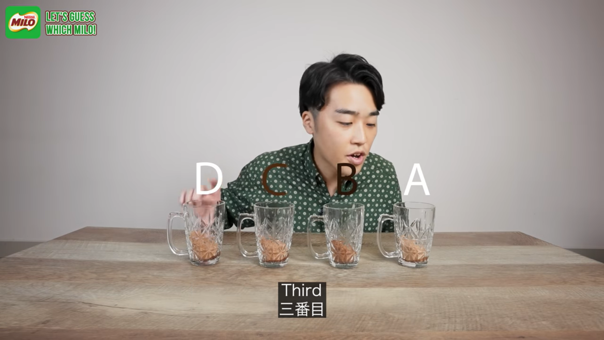 Japanese YouTuber tastes MILO from four different countries and here's his verdict