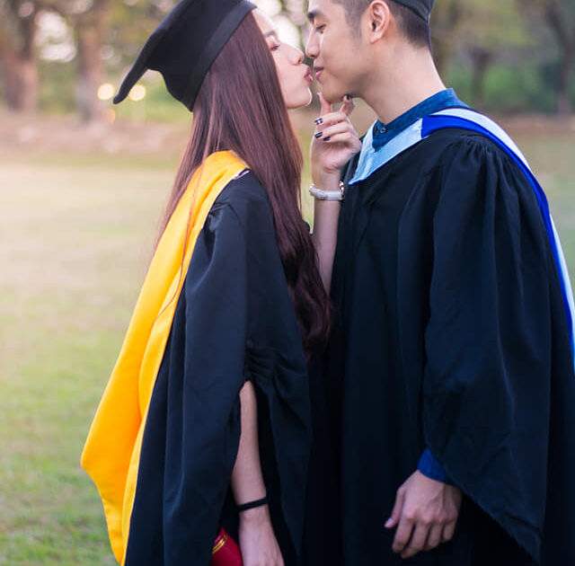 Yeefon and Jia Ning graduated together at UTAR,Kampar.