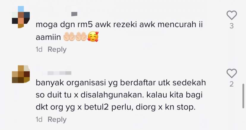 Kind malaysian donated to man who was begging for money _Comment(1)