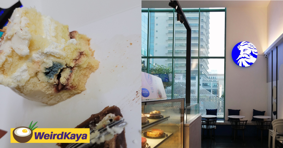 Regular customer calls out Zus Coffee after allegedly discovering mould in slice cake