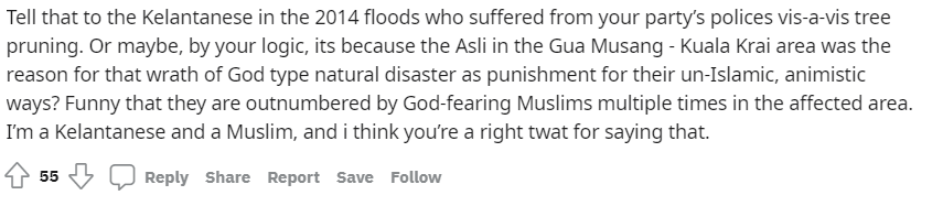 Reddit Comment