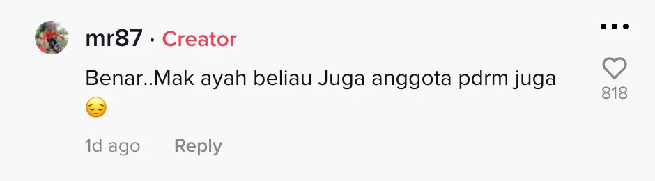 Police Parents Under Intubation PDRM