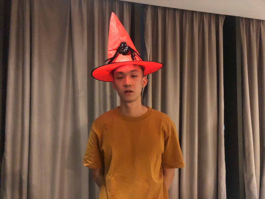 Subang boy Halloween cosplay