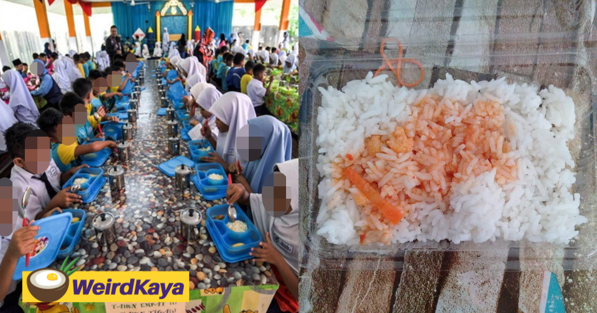 Woman calls upon MOE to investigate 'sadistic' RMT meal served to students