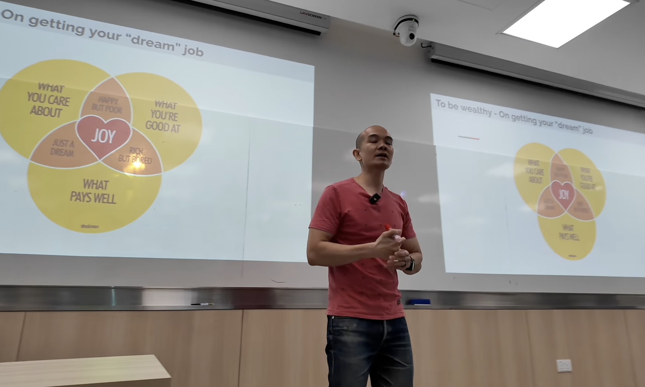 Chen Shao Chun teaching at NUS
