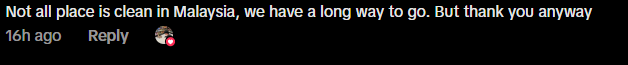 Comment on japanese praise KL cleanliness (1)