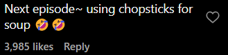 Comment on using fork to eat rice (2)