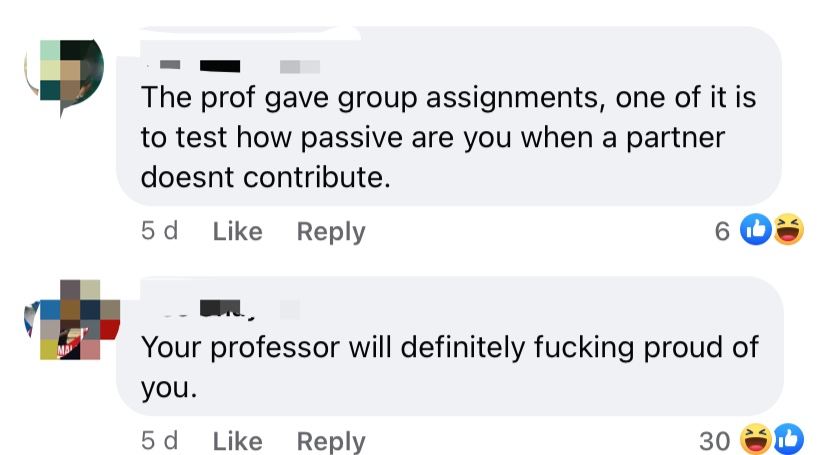 M'sian student rails against freeloader who did nothing for group assignment in angry email