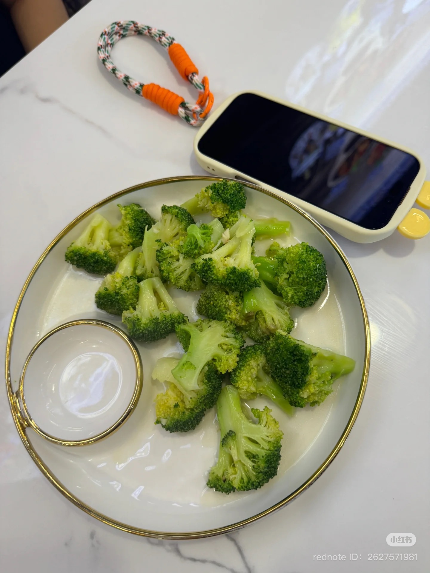 Plate of RM26 broccoli