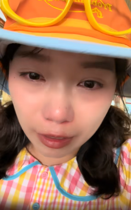 Tourist moved to tears