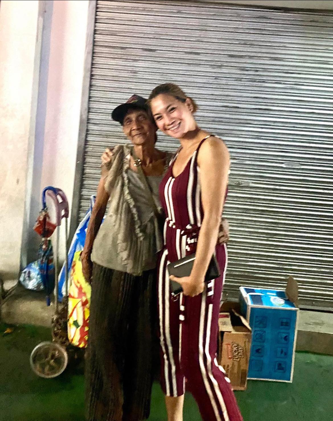 Woman and her ex principal