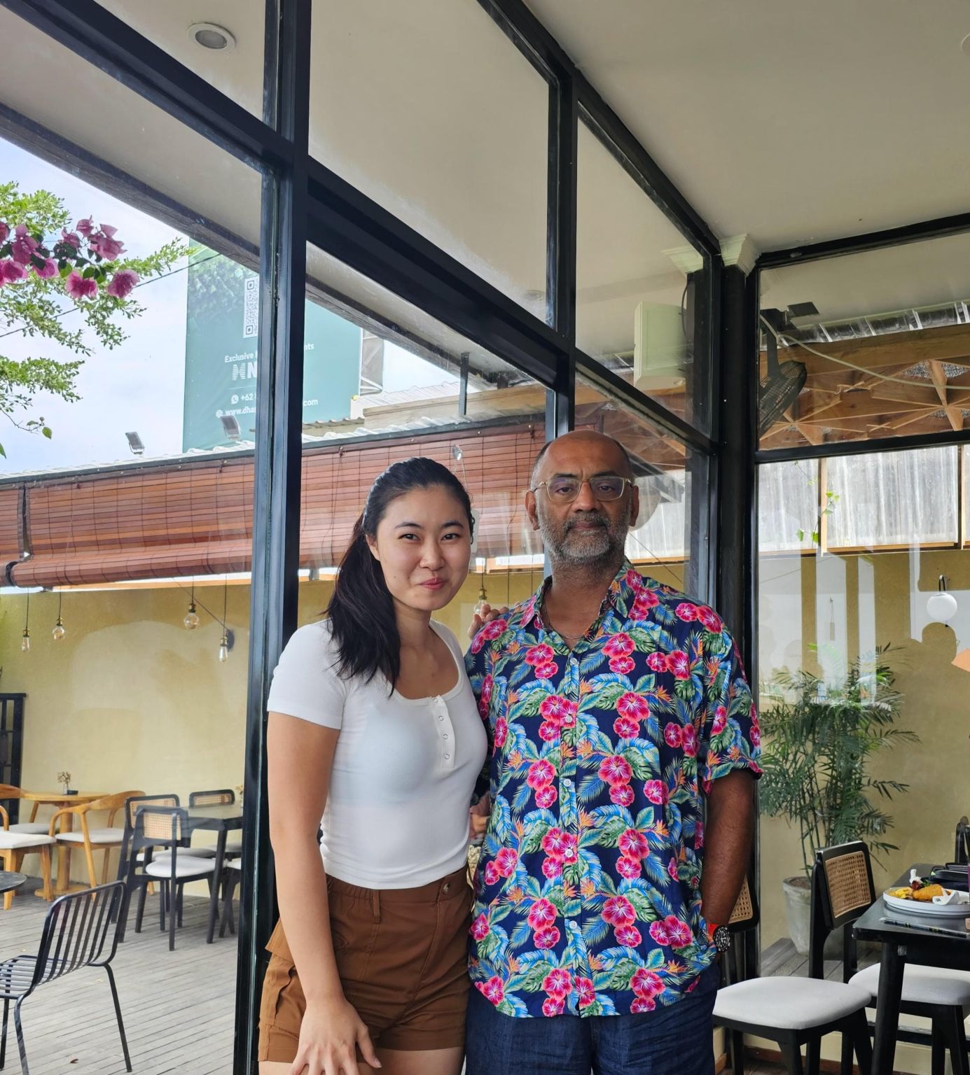Woman poses with 'fake' DBS CEO